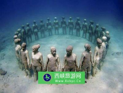 水下雕塑馆