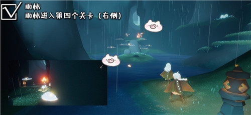 光遇集结季雨林季节蜡烛位置大全 光遇集结季雨林季节蜡烛分布图