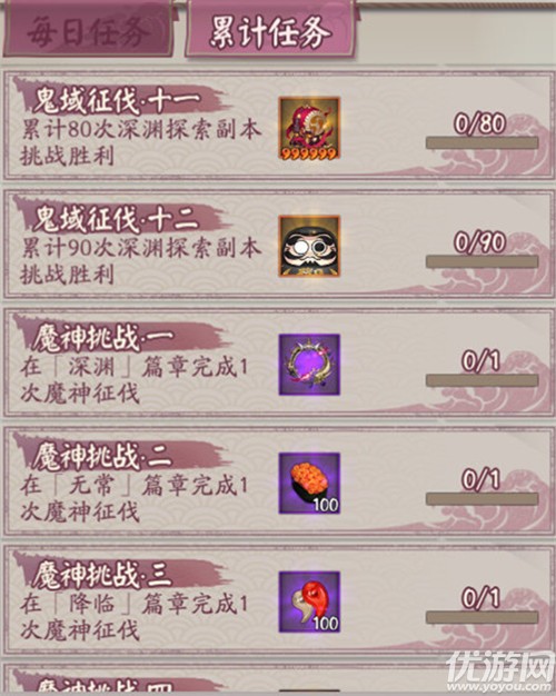 阴阳师深渊暗影鬼域篇奖励怎么解锁 深渊暗影鬼域篇任务速刷攻略