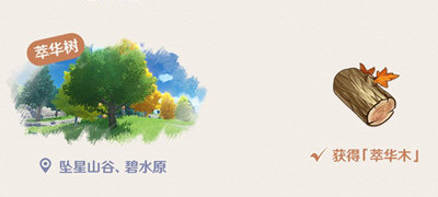 原神萃华木在哪里获取 原神萃华木分布位置大全