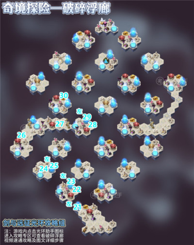 剑与远征破碎浮廊攻略图文 破碎浮廊速通路线及boss打法攻略