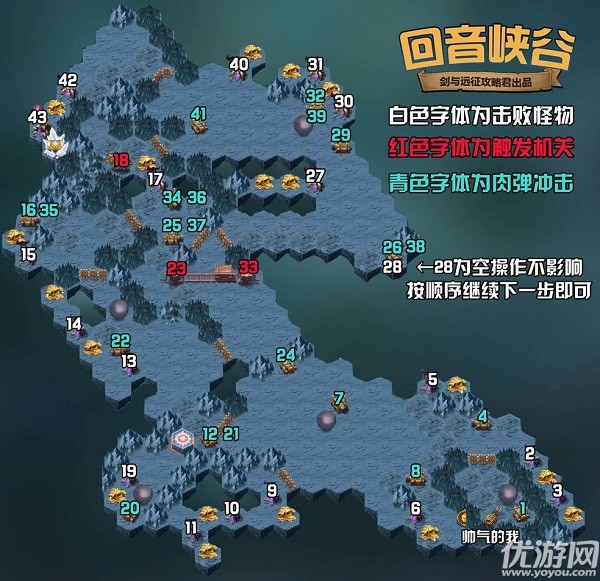 剑与远征回音峡谷有隐藏宝箱吗 回音峡谷全宝箱通关路线