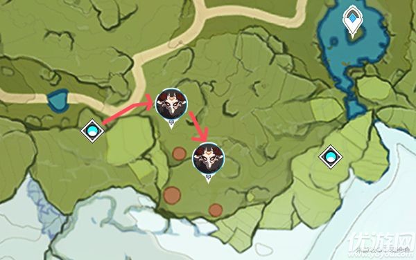 原神丘丘暴徒哪里多 原神丘丘暴徒位置分布图