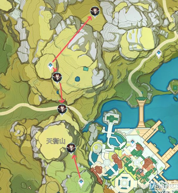 原神丘丘暴徒哪里多 原神丘丘暴徒位置分布图